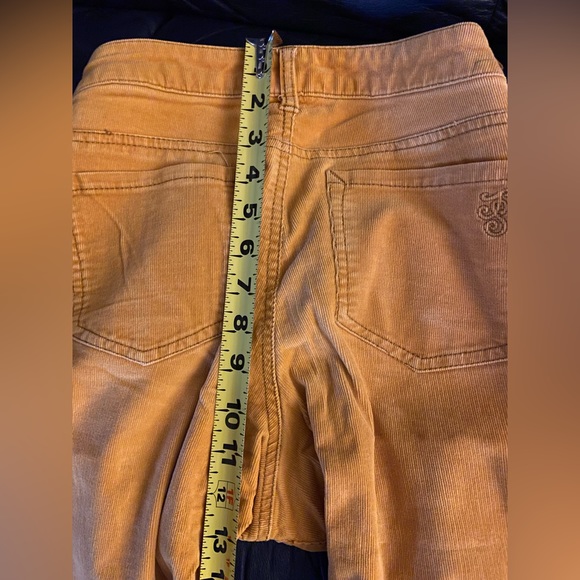 JESSICA SIMPSON cords. Golden yellow. Size 30. Circa 2000s. 98% cotton. - Picture 11 of 11